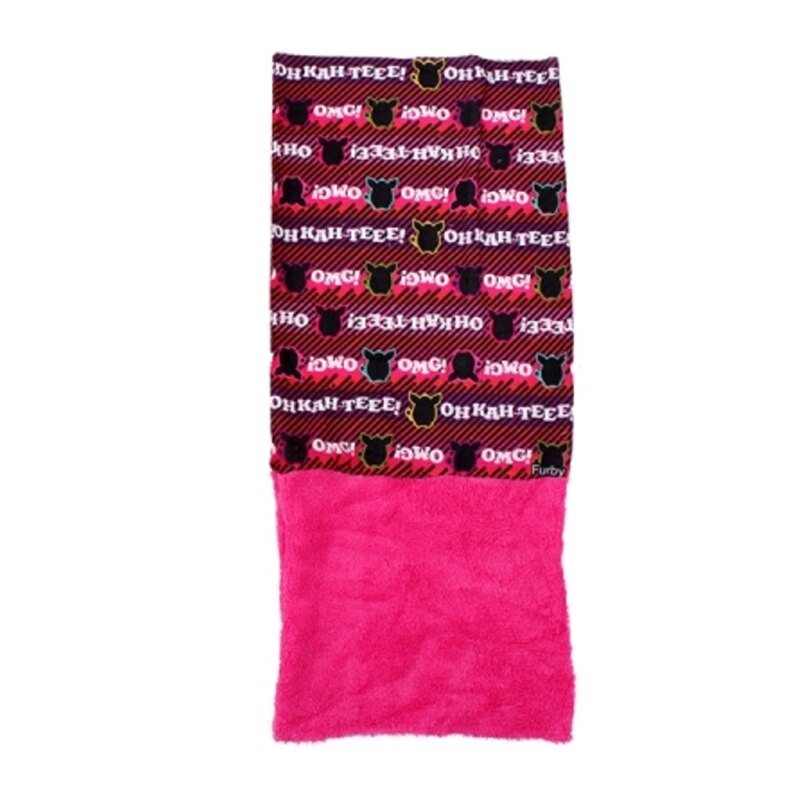 Fular tip guler pentru fete Setino Furby 850-036, Fucsia, Universal